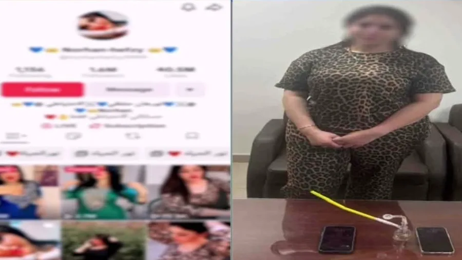 القبض على البلوجر نورهان حفظي في الجيزة بتهمة التحريض على الفسق والفجور بعد ضبط كمية من مخدر الآيس بحوزتها. القبض على البلوجر نورهان حفظي في الجيزة بتهمة التحريض على الفسق والفجور بعد ضبط كمية من مخدر الآيس بحوزتها.