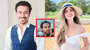 أحمد داود كمحاسب وميرنا جميل كرائدة أعمال في فيلم “الكراش” من إخراج محمود كريم.