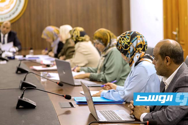 اجتماع لهيئة البحث عن المفقودين، 24 أغسطس 2025. (صفحة الهيئة على فيسبوك)