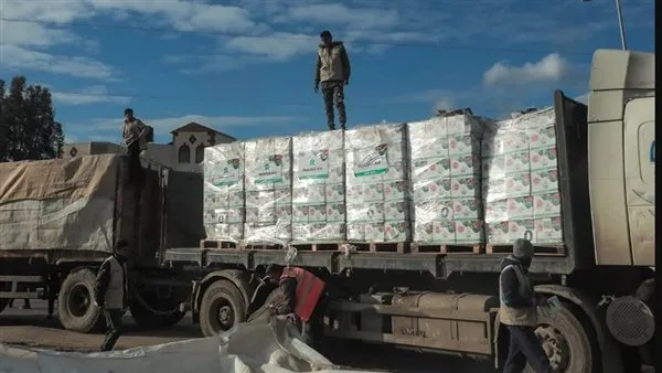 التحالف الوطني للعمل الأهلي: وصول مساعدات جديدة إلى غزة في الساعات الأولى من الفجر التحالف الوطني للعمل الأهلي: وصول مساعدات جديدة إلى غزة في الساعات الأولى من الفجر