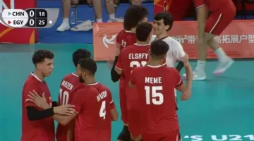 شباب منتخب الطائرة يحقق الفوز على الصين ويتأهل لدور الـ16 في بطولة العالم
