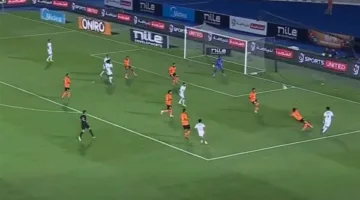 الزمالك يتغلب على فاركو بهدف شيكو بانزا ويتصدر دوري نايل.