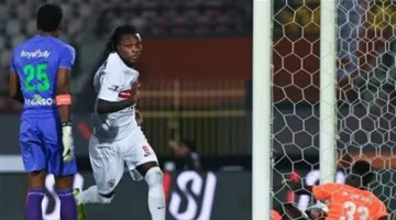شيكو بانزا يُتوج بجائزة أعلى لاعب في مباراة الزمالك وفاركو بالدوري المصري الممتاز
