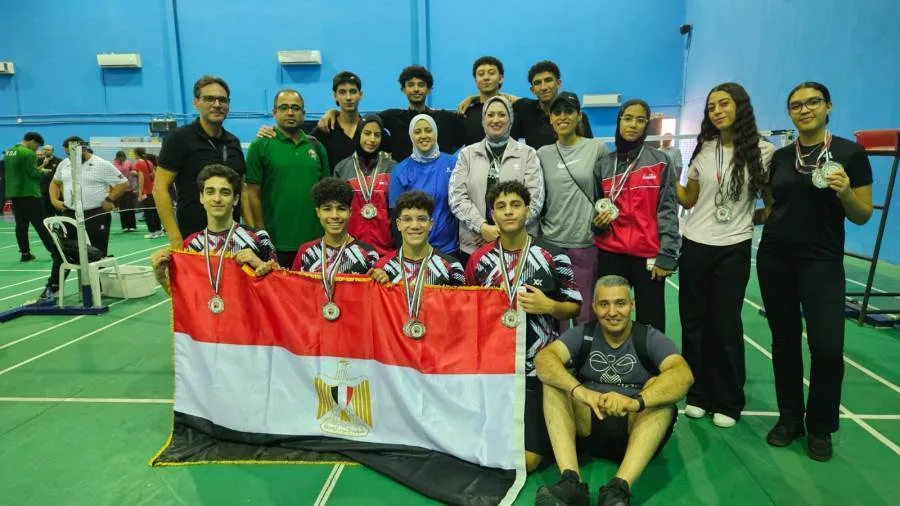 مصر تُحقق ميداليتين: ذهبية وفضية في ختام بطولة الريشة الطائرة للمدارس العربية مصر تُحقق ميداليتين: ذهبية وفضية في ختام بطولة الريشة الطائرة للمدارس العربية
