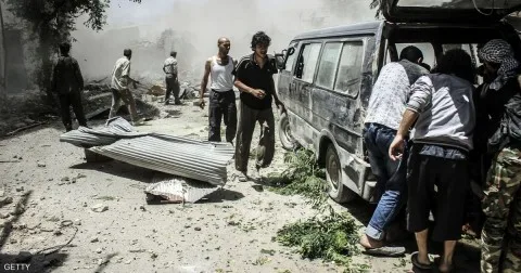 استشهاد 6 جنود سوريين نتيجة غارة إسرائيلية بالطائرات المسيرة قرب الكسوة في ريف دمشق استشهاد 6 جنود سوريين نتيجة غارة إسرائيلية بالطائرات المسيرة قرب الكسوة في ريف دمشق