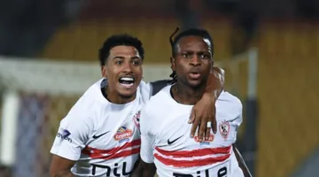 شيكو بانزا يقود الزمالك إلى قمة الدوري بعد انتصاره على فاركو