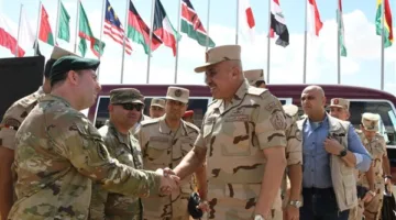 رئيس الأركان يزور مواقع الاستعدادات الأخيرة لاستقبال التدريبات المشتركة المصرية الأمريكية “النجم الساطع 2025”