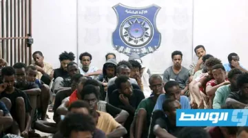 إنقاذ 62 مهاجرًا من قبضة شبكة الاتجار بالبشر في تاجوراء، بينهم رضيع يبلغ من العمر 20 يومًا