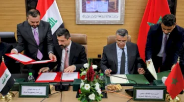 توقيع مذكرة تفاهم بين المغرب والعراق بشأن تبادل المحكومين بين البلدين.