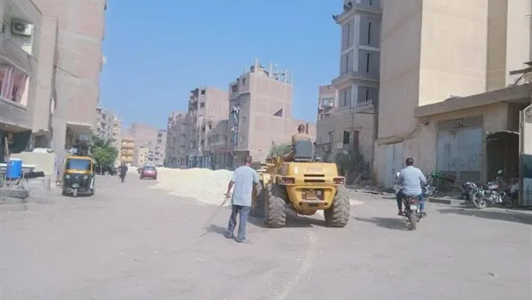 «الجيزة» تبدأ أعمال رصف طرق حي أبوجبر في الحوامدية «الجيزة» تبدأ أعمال رصف طرق حي أبوجبر في الحوامدية
