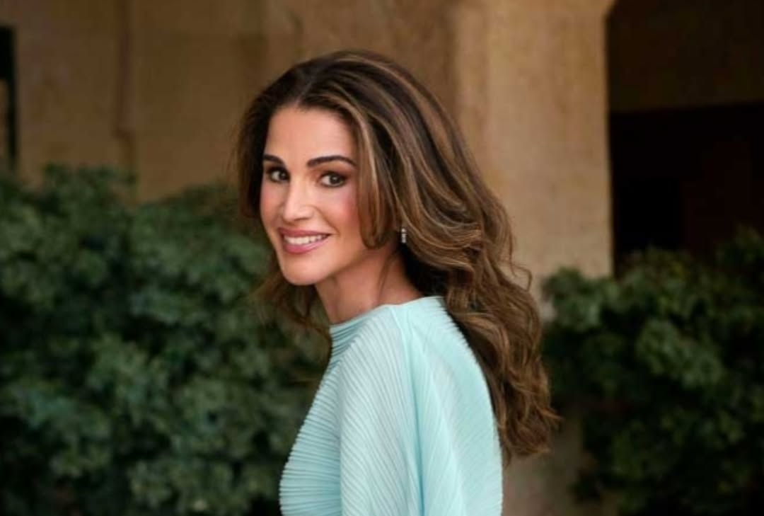 اطلالة الملكة رانيا في عيدها الـ 55 (انستغرام)