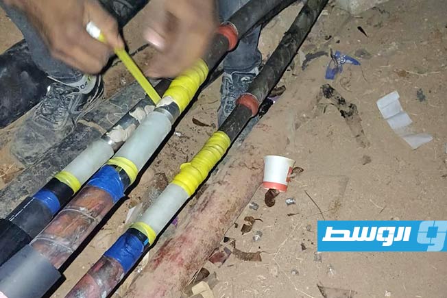 محاولة تشغيل وشحن «محطة الإسكان» جهد 11/30 كيلو فولت، 31 أغسطس 2025 (الشركة العامة للكهرباء)