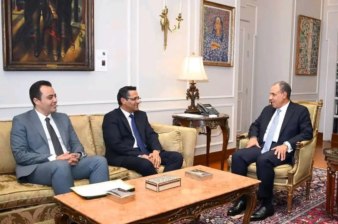 وزير الخارجية يلتقي نقيب الصحفيين ويناقش تعزيز التعاون المشترك