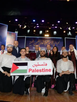 إيهاب توفيق وكنعان الفلسطينية في مهرجان القلعة 33 إيهاب توفيق وكنعان الفلسطينية في مهرجان القلعة 33