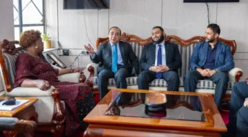 وزيرة الإسكان الكينية تستقبل فريق شركة المقاولون العرب