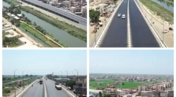 بتكلفة تبلغ 311 مليون جنيه.. شركة “النصر للمقاولات” ت完成 كوبري “دسونس أم دينار” في محافظة البحيرة