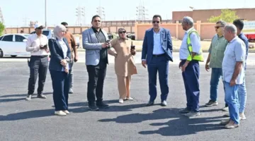 “الشربيني” يُتابع تقدم تطوير الطرق والمرافق في المناطق الصناعية بالعاشر من رمضان