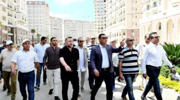 وزير الإسكان يزور مشروع “صواري” غرب كارفور في الإسكندرية لمتابعة سير أعمال المرافق والطرق