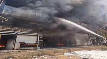 3 إصابات نتيجة حريق في مصنع كيماويات بالشرقية