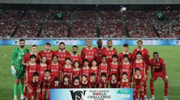 انتصار ليفربول على فريق يوكوهاما الياباني في اللقاء الودي بينهما