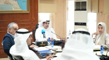 المطيري يستعرض التحضيرات للدورة الثامنة والأربعين لمعرض الكويت الدولي للكتاب