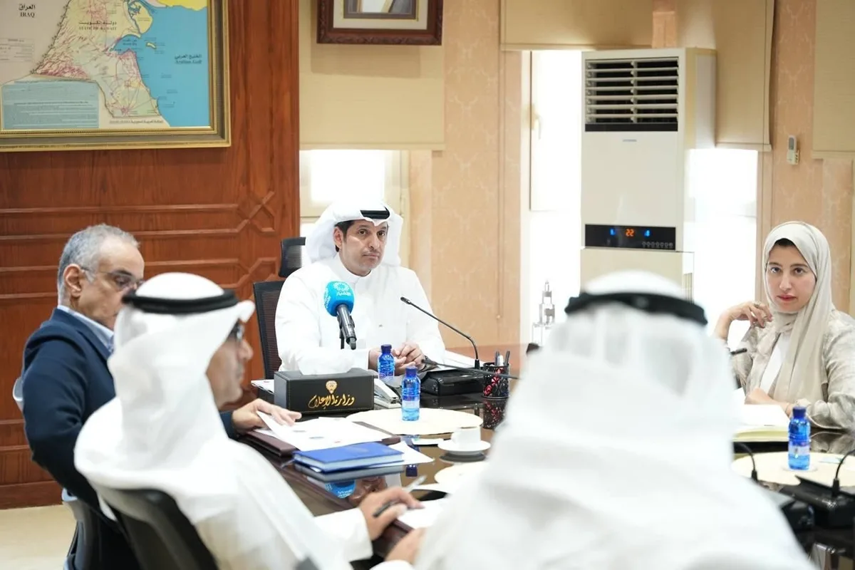 المطيري يستعرض التحضيرات للدورة الثامنة والأربعين لمعرض الكويت الدولي للكتاب