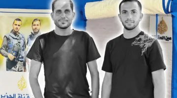 استشهاد صحفيي الجزيرة أنس الشريف ومحمد قريقع في غزة