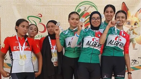 ميدالية فضية مستحقة: منتخب مصر للدراجات النسائية يتألق في الألعاب الإفريقية المدرسية بالجزائر