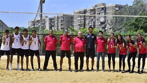 وفد منتخبي الناشئين والناشئات للكرة الطائرة الشاطئية يتوجه إلى نيجيريا للمنافسة في كأس القارات وفد منتخبي الناشئين والناشئات للكرة الطائرة الشاطئية يتوجه إلى نيجيريا للمنافسة في كأس القارات