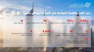 5000 مستخدم يستفيدون من خدمات “دبي للأمن السيبراني”