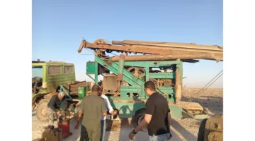 الهيئة العامة للمياه: ضبط حفارة غير قانونية في البادية الشرقية