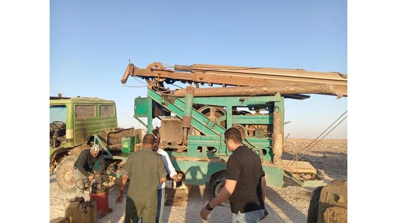 الهيئة العامة للمياه: ضبط حفارة غير قانونية في البادية الشرقية الهيئة العامة للمياه: ضبط حفارة غير قانونية في البادية الشرقية