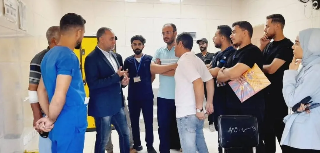 عمرو عادل، وكيل وزارة الصحة في شمال سيناء، يقوم بزيارة ميدانية سرية. عمرو عادل، وكيل وزارة الصحة في شمال سيناء، يقوم بزيارة ميدانية سرية.