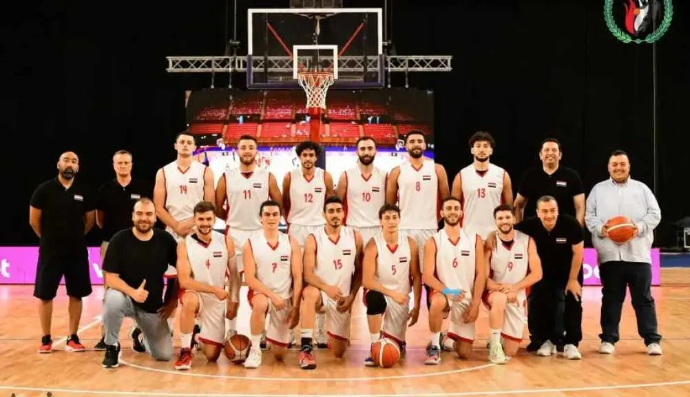 جدول مباريات منتخب سوريا في كأس آسيا لكرة السلة 2025 والقنوات التي تبثها