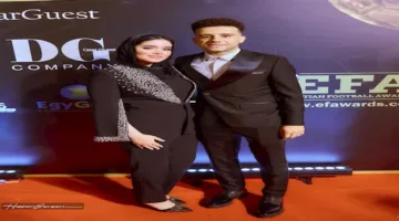 7 لقطات لمصطفى فتحي مع زوجته في حفل دير جيست