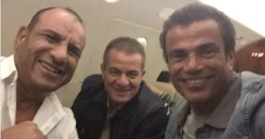 <strong>محمد لطفي وعمرو دياب</strong>