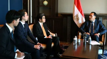 رئيس الوزراء يجتمع بمحافظ بنك اليابان للتعاون الدولي خلال حضوره قمة تيكاد 9