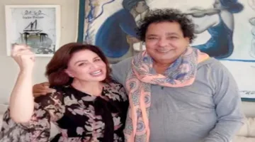 8 لقطات من زيارة إلهام شاهين لمنزل محمد منير