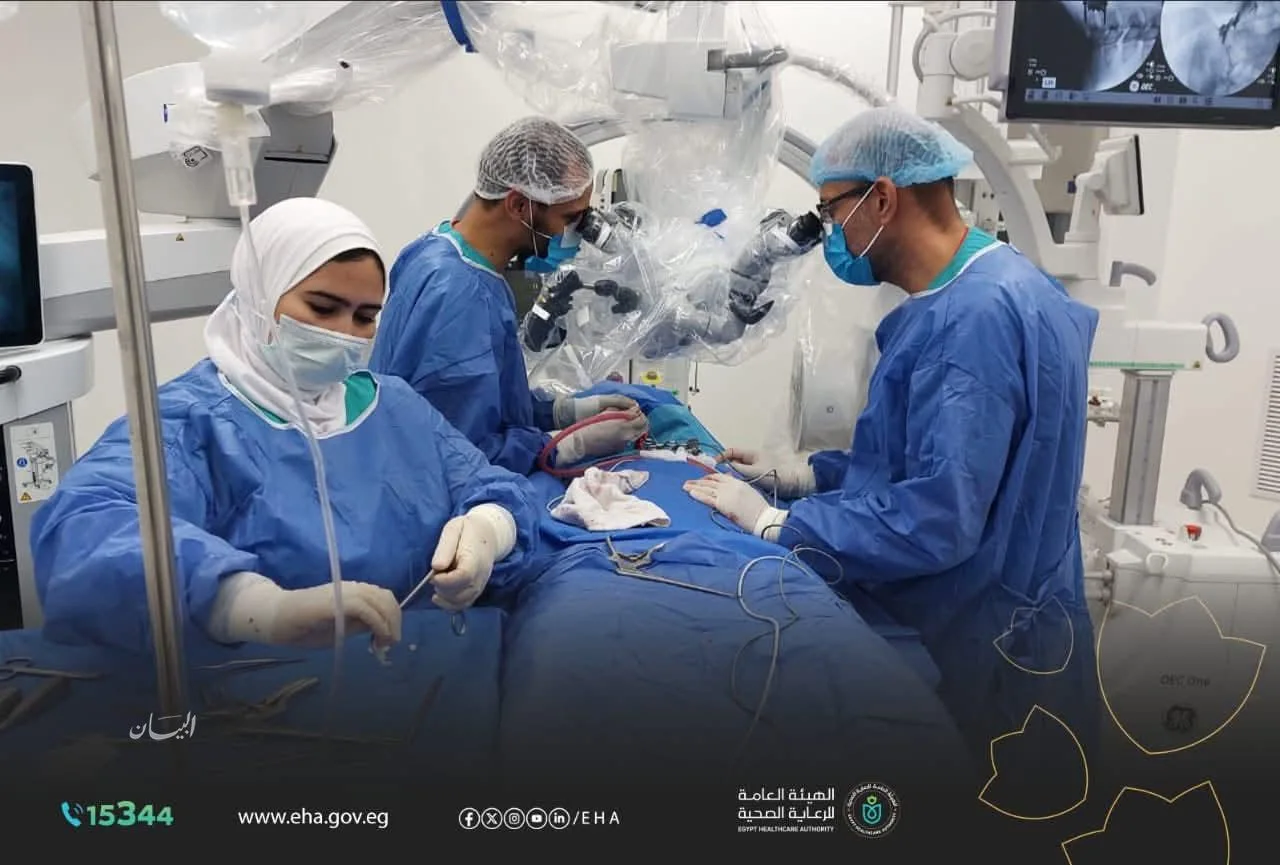 نجاح علاج حالة طبية معقدة في المجمع الطبي بالسويس نجاح علاج حالة طبية معقدة في المجمع الطبي بالسويس