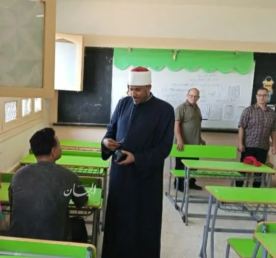 اختتام امتحانات الدور الثاني للثانوية الأزهرية في السويس اختتام امتحانات الدور الثاني للثانوية الأزهرية في السويس