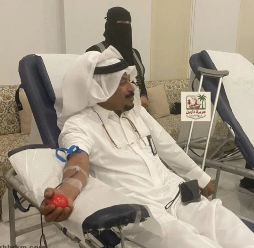 نظمها نادي الجزيرة بدارين: أكثر من 100 متبرع في حملة “دمك حياة” للتبرع بالدم
