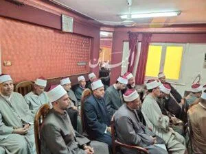 أوقاف الدقهلية تعقد اجتماعًا شاملًا مع مديري الإدارات الفرعية لتحديد عدد المساجد ومتابعة القياسات. أوقاف الدقهلية تعقد اجتماعًا شاملًا مع مديري الإدارات الفرعية لتحديد عدد المساجد ومتابعة القياسات.