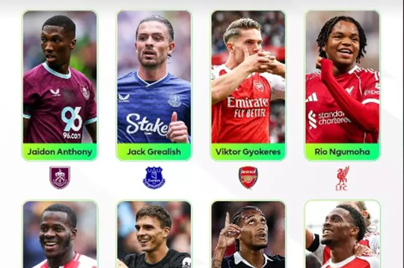 Liverpool’s Gem Competes with Grealish and Giokiris: Contenders for the Premier League’s Best of the Round Liverpool’s Gem Competes with Grealish and Giokiris: Contenders for the Premier League’s Best of the Round