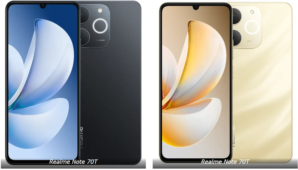 Realme Note 70T: Legend of the Budget Range – Realme Unveils an Affordable Phone with an Impressive Battery