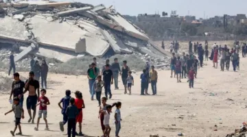 آلاف الفلسطينيين يتركون مدينة غزة خوفًا من هجوم إسرائيلي وشيك