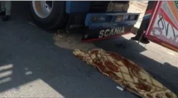 أب ي accidentally يدهس ابنه أثناء انتظاره تحت شاحنة في الشرقية