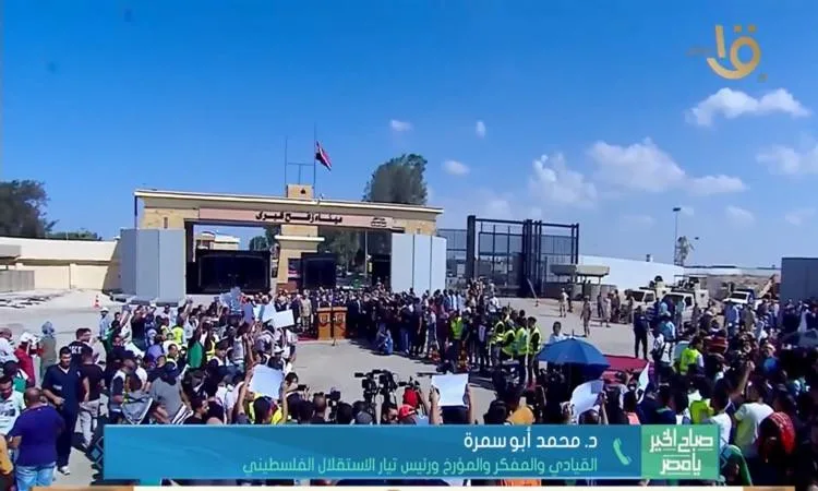 أبو سمرة: التساؤل حول الدور المصري الداعم لغزة يسيء للشعب الفلسطيني.