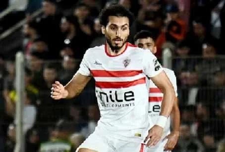 أحمد حمدي يتعرض لاختبار طبي في الزمالك بعد إصابته في العضلة الأمامية. أحمد حمدي يتعرض لاختبار طبي في الزمالك بعد إصابته في العضلة الأمامية.