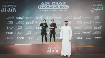 أكاديمية أدما تتألق في بطولة أبوظبي العالمية لعشاق وناشئي الجراپلينغ