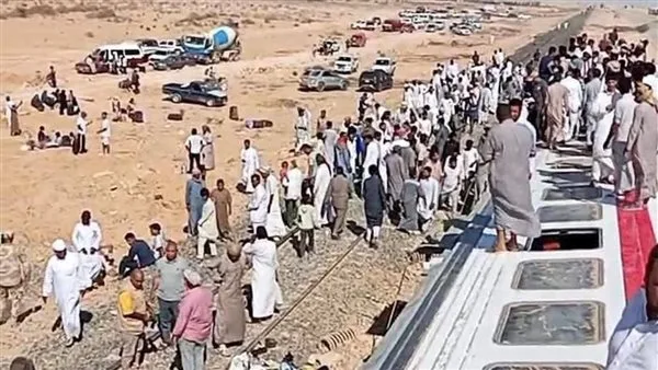 أول إجراء من “النيابة العامة” بخصوص حادث قطار الضبعة في مطروح